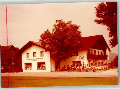 Anger Cafe Pfaffinger Geschäft Ort handschriftlich Foto Original aus Archiv eines Ansichtskartenverlags