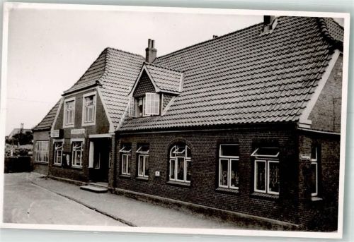 St. Peter-Ording Gasthaus Olsdorfer Krug Foto Original aus Archiv eines Ansichtskartenverlags Ort handschriftlich