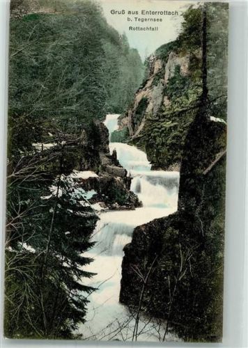 Enterrottach 1912 Rottach-Wasserfall