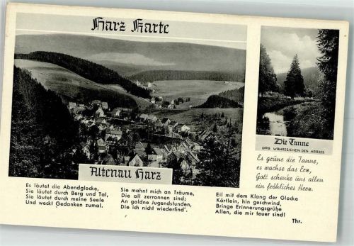 Altenau Harz Karte