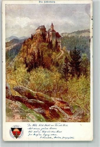 Festenburg 1915 Festenburg Karte Kernstockheimat Reihe 1 Karte 140 Schulverein