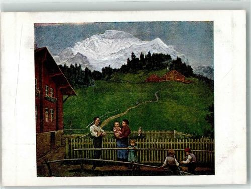 Abend in der Schweiz Verlag f. Volkskunst Nr. 314