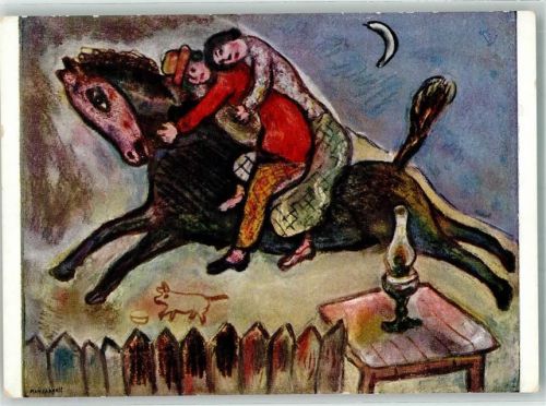 Bild von 1923 Cavaliers Impressionist AK Chagall, Marc 1957