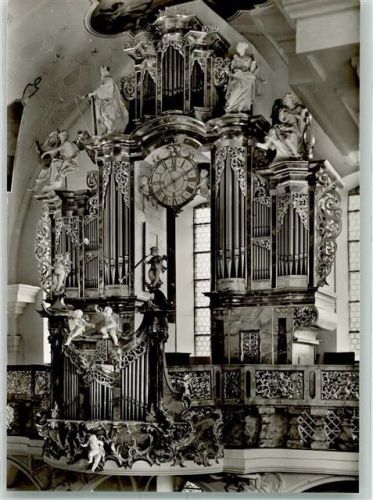 79271 W7811 St. Peter , Schwarzw Foto AK Kirchenorgel Kirche