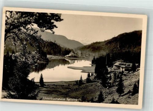Spitzingsee 1935 Gasthaus Pension Unterkunftshaus Spitzingsee Fotograf Berthold Hüttenstempel