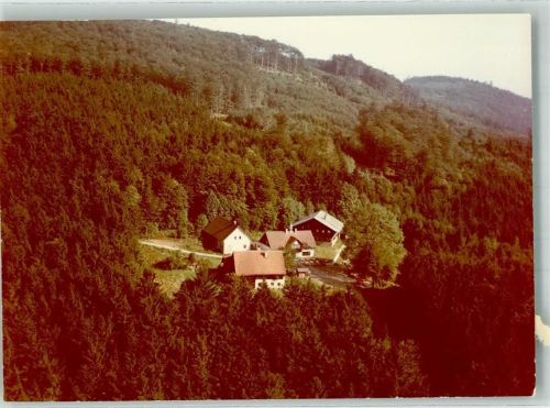 Gleißenberg Fliegeraufnahme Ort handschriftlich Foto Original aus Archiv eines Ansichtskartenverlags