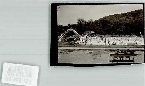 76275 W7505 Ettlingen FOTO KEINE AK Schwimmbad Foto Original aus Archiv eines Ansichtskartenverlags Ort handschriftlich