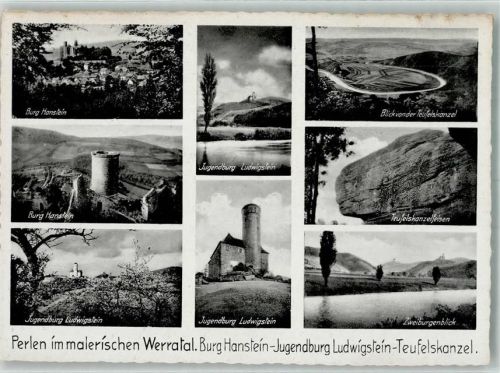 Hanstein Burg Ludwigstein Hanstein Teufelskanzel