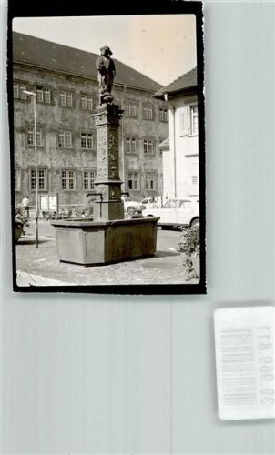 Ettlingen Narrenbrunnen Foto Original aus Archiv eines Ansichtskartenverlags Ort handschriftlich