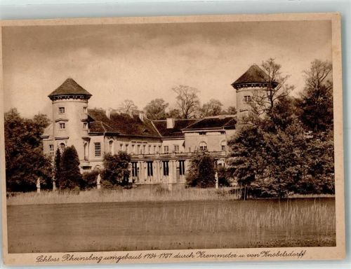 Rheinsberg Schloss Rheinsberg Fotograf Rudolf Lambeck