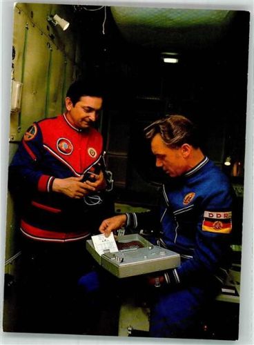 Gemeinsamer Kosmosflug UdSSR/DDR Waleri Bykowski u. Sigmund Jähn Raumfahrt