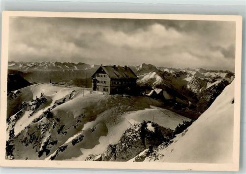 Schliersee Winter Rotwandhaus Blick gegen Karwendel u. Rofan