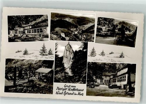 Bad Grund Gasthaus Iberger Kaffeehaus Oldtimer