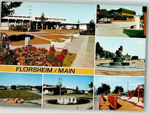 Flörsheim Stadthalle Schule Berliner Brunnen Spielplatz