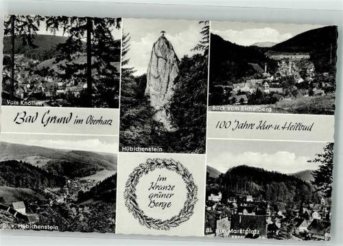 Bad Grund Vom Knollen Blick v. Eichelberg Hübichenstein
