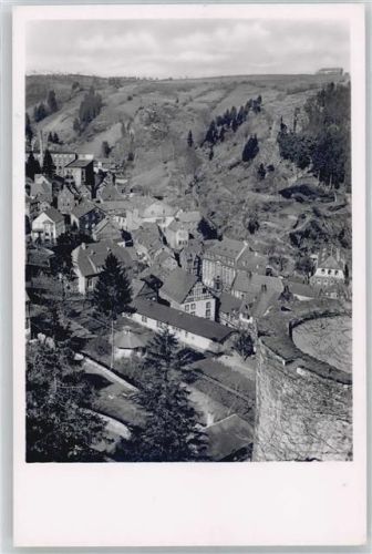 Monschau Blick von der Burg