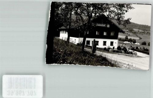 Achslach Gasthaus Pension Ort handschriftlich Eulenhof Foto Original aus Archiv eines Ansichtskartenverlags