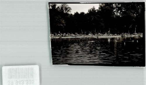 Kühnhausen Schwimmbad Ort handschrfitlich Foto Original aus Archiv eines Ansichtskartenverlags