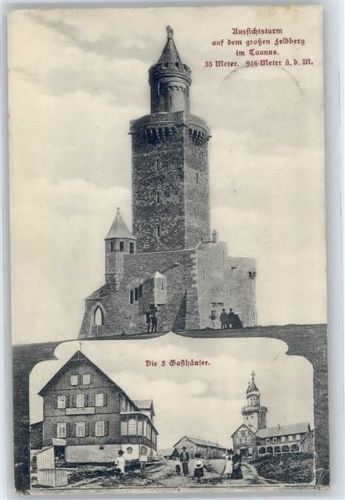 61389 W6384 Feldberg , Taunus - Aussichtsturm