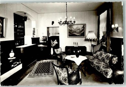 Timmendorfer Strand Salon vom Strandhaus Ort handschriftlich Foto Original aus Archiv eines Ansichtskartenverlags