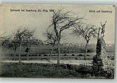 Sarrebourg Denkmal Schlacht bei Saarburg 1914 WK I