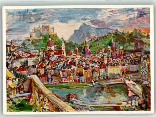 Salzburg Oskar Kokoschka :
