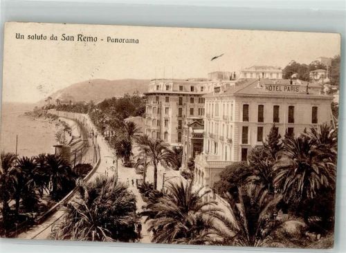San Remo 1925 Hotel Paris