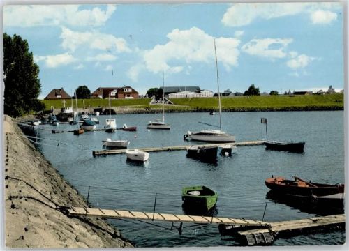 Kollmar Hafen, Deich, Fährhaus