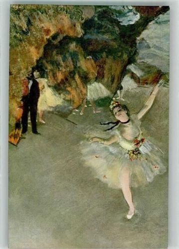 Verlag Lapina 1257 Edgar Degas : Dancer on the stage