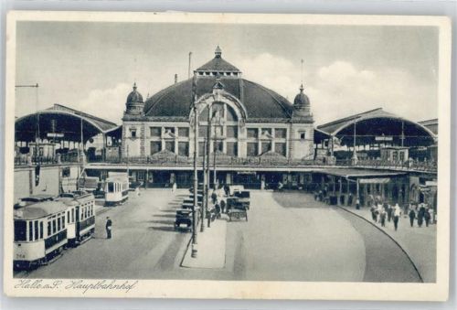 Halle Bahnhof, Straßenbahn