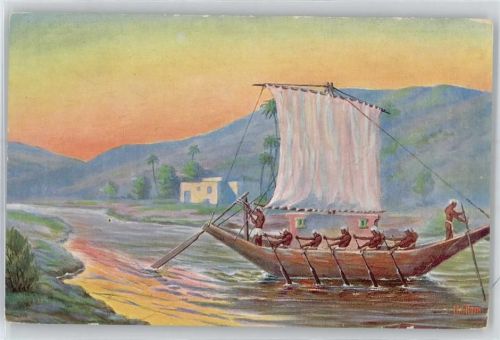 Chr. Rave , altes Schiff aus Aegypten