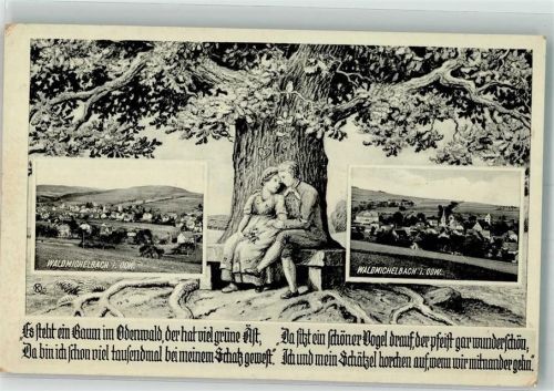 Wald-Michelbach Es steht ein Baum im Odenwald Liebespaar