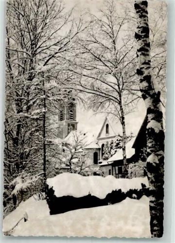 Kißlegg Winter Kirche