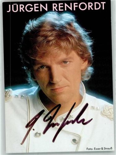 Jürgen Renfordt Autogramm