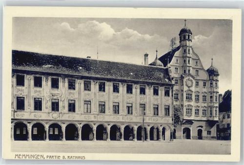 Memmingen Partie beim Rathaus