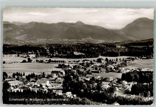 Schaftlach Fliegeraufnahme Wallberg u. Bodenschneid