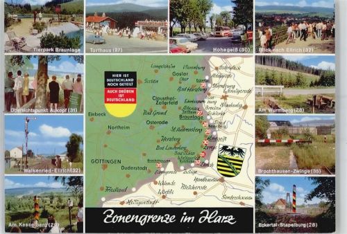 Braunlage Zonengrenze Vogelschau Tierpark Oldtimer Wurmberg Wappen