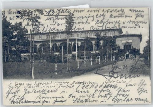 Altengrabow Officier-Casino, Truppenübungsplatz