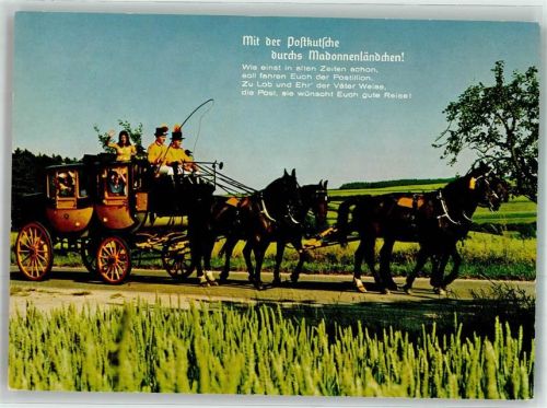 Walldürn Pferdepost Walldürn-Buchen-Amorbach Verlag Würzberger 975