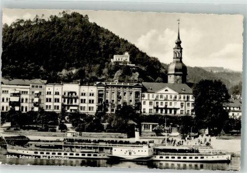 Hosterwitz/Pillnitz Dampfer Leipzig Schlossbastei