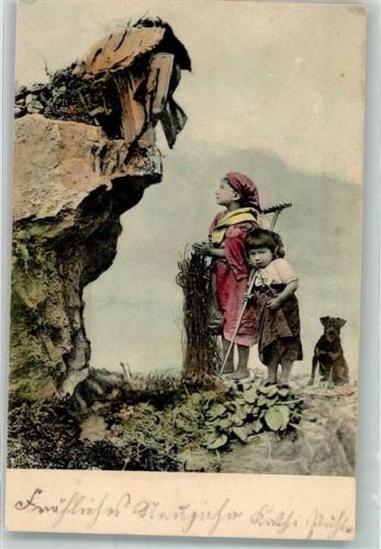 1900 Kinder Hund