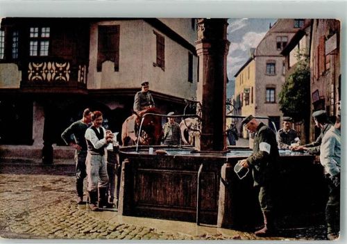 Am Marktbrunnen i. feindlicher Stadt Nr. 176