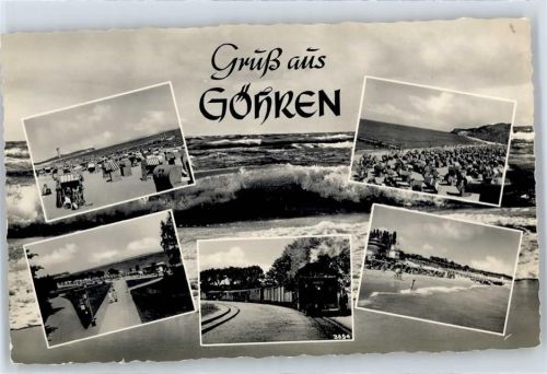 04603 O7401 Göhren b Altenburg, Thür - Eisenbahn, Strand