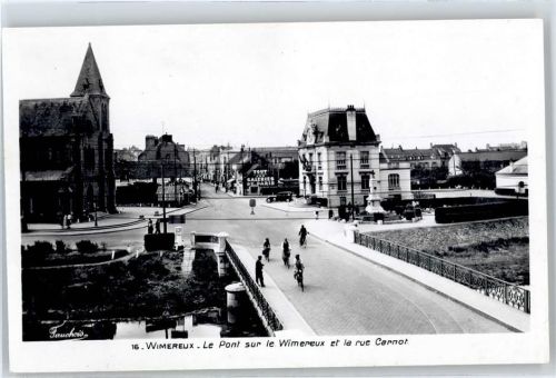 Wimereux Le Pont sur le Wimereux, Rue Carnot