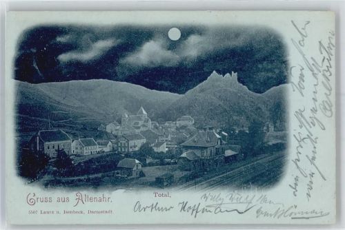 Altenahr Kirche, Ortsansicht