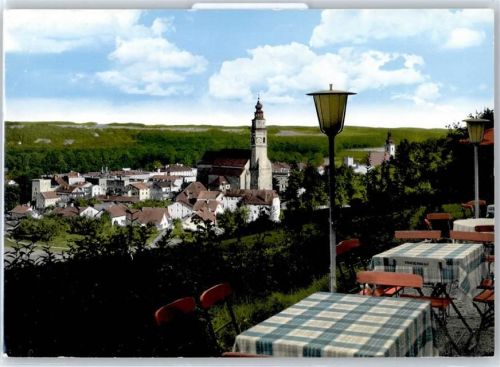 Tittmoning Blick vom Stadtberg