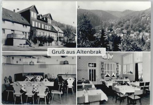 38889 O3721 Altenbrak - FDGB- Erholungsheim Weißes Roß