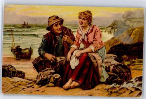 No.1235 , am Meersestrand , R. Kemm