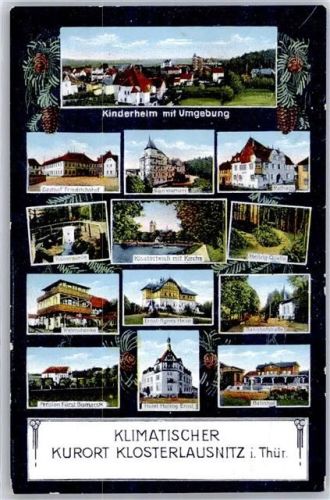 Bad Klosterlausnitz Teilansicht, Ortspartien