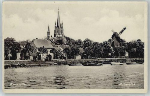 Werder Mühlenblick, Kirche, Windmühle